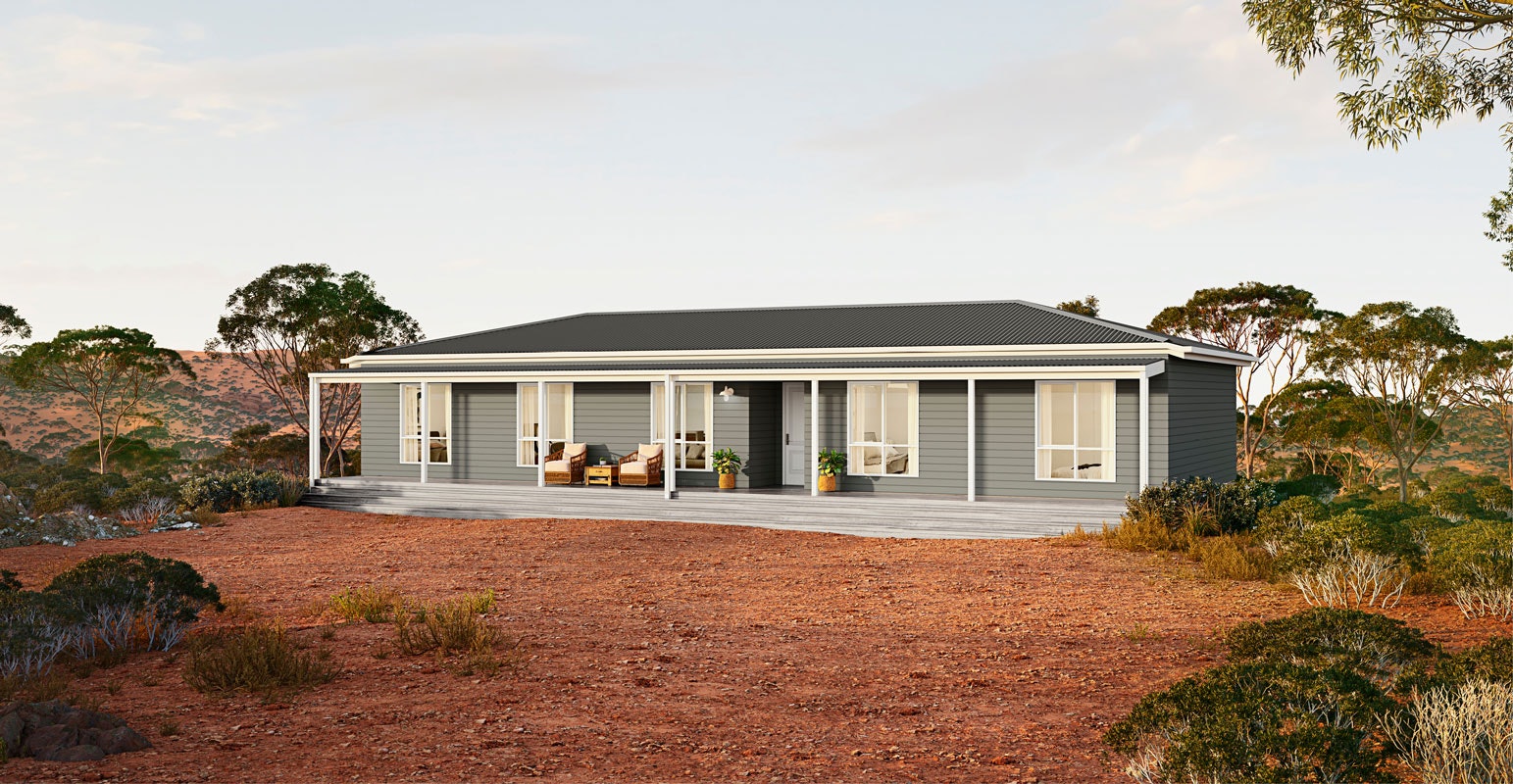 Coonawarra – Ranch Style 4 Bedroom Home Design